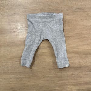 Zara ribbed gray leggings